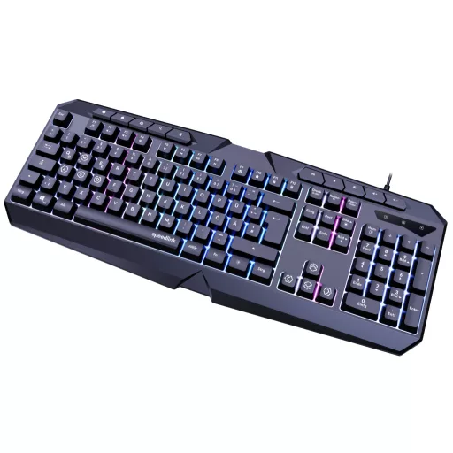 SPEEDLINK LUDICIUM billentyűzet Játék USB QWERTZ Német Fekete