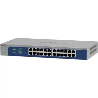   NETGEAR GS524-300EUS hálózati kapcsoló Beállítást nem igénylő (unmanaged) Gigabit Ethernet (10/100/1000) Szürke