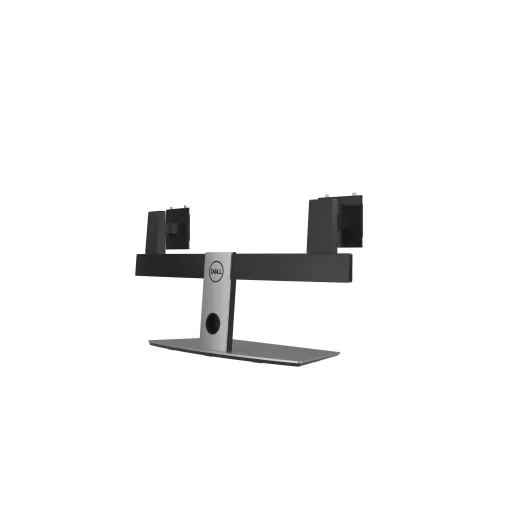 DELL Dual Monitor Stand 68,6 cm (27") Asztali Alumínium, Fekete