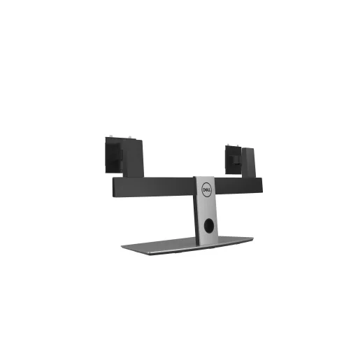 DELL Dual Monitor Stand 68,6 cm (27") Asztali Alumínium, Fekete