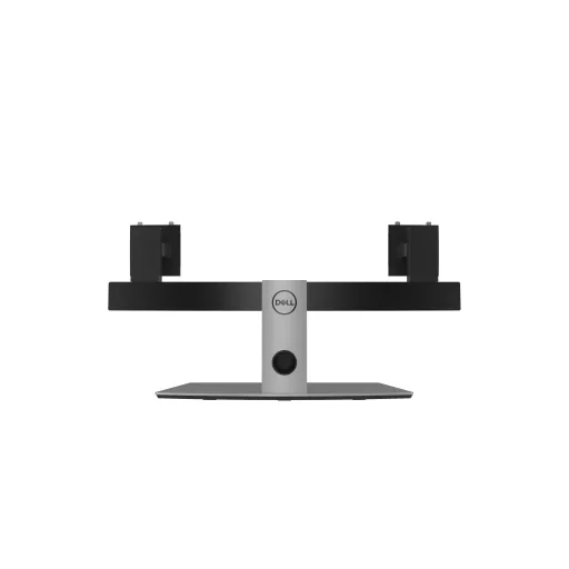 DELL Dual Monitor Stand 68,6 cm (27") Asztali Alumínium, Fekete