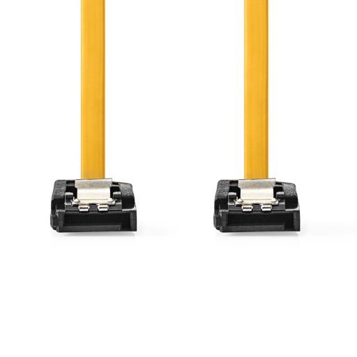 Nedis CCGB73250YE10 SATA kábel 1 M SATA 7-pin Sárga