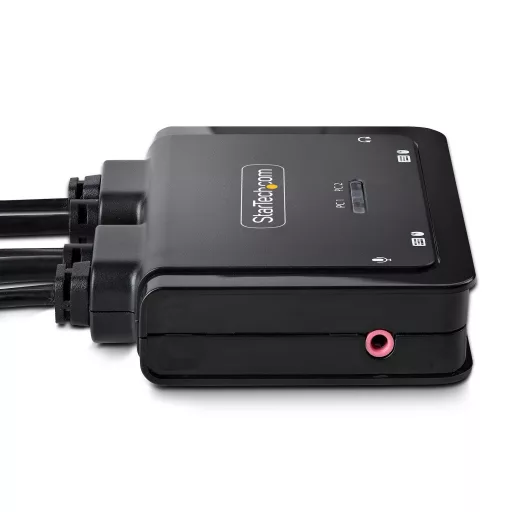 StarTech.com C2-D46-UAC-CBL-KVM KVM kapcsoló Fekete