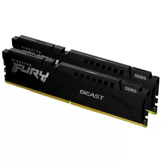   Kingston Technology FURY Beast 64 GB 2 x 32 GB DDR5 6000 MT/másodperc 288-pin DIMM