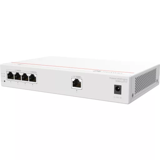 HUAWEI eKit S380 Series S380-L4T1T Vezérelt Gigabit Ethernet (10/100/1000) 1U Szürke