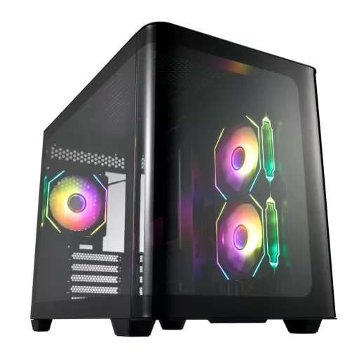 FSP S380-BA Micro Tower Fekete