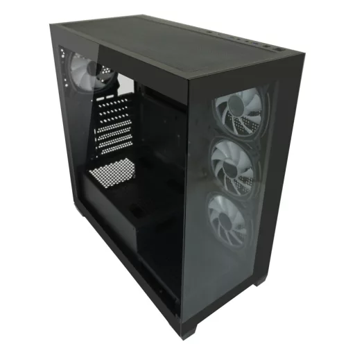 LC-Power LC-715B-ON Midi Tower Fekete