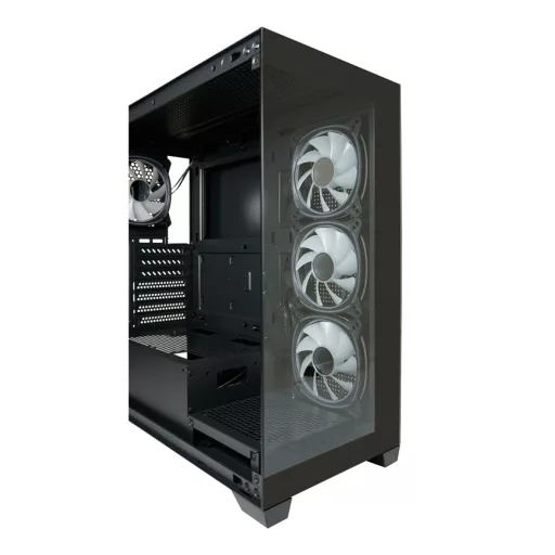 LC-Power LC-715B-ON Midi Tower Fekete