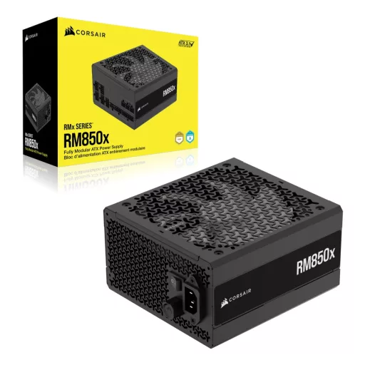 Corsair RMx Series RM850x 850 W 24-pin ATX ATX Fekete