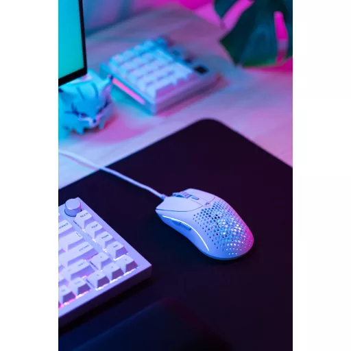 Glorious Gaming Model O Wired 2 egér Játék Jobbkezes USB A típus Optikai 26000 DPI