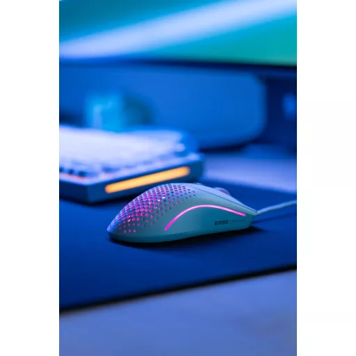 Glorious Gaming Model O Wired 2 egér Játék Jobbkezes USB A típus Optikai 26000 DPI