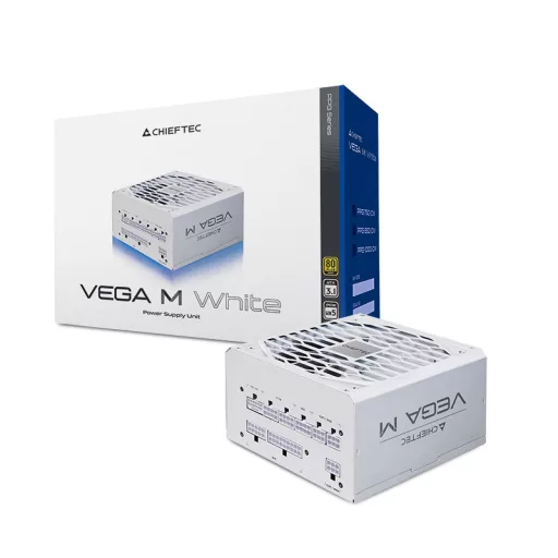 Chieftec Vega PPG-850-CW 850 W 20+4 pin ATX ATX Fehér