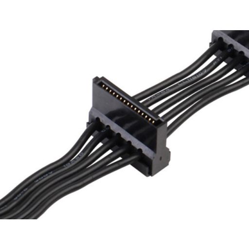 Silverstone CP06 SATA kábel Fekete