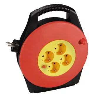 Hama 00121960 tápkábel Fekete 10 M