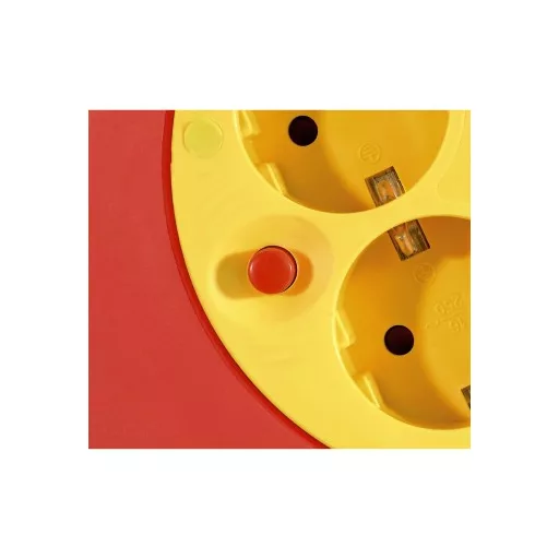 Hama 00121960 tápkábel Fekete 10 M