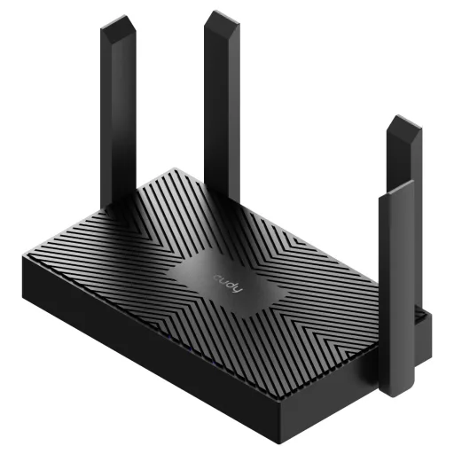 Cudy WR1500 vezetéknélküli router Gigabit Ethernet Kétsávos (2,4 GHz / 5 GHz) Fekete