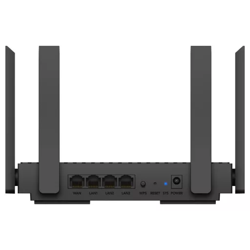 Cudy WR1500 vezetéknélküli router Gigabit Ethernet Kétsávos (2,4 GHz / 5 GHz) Fekete