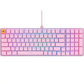  Glorious Gaming GMMK 2 billentyűzet Játék USB Amerikai angol Rózsaszín