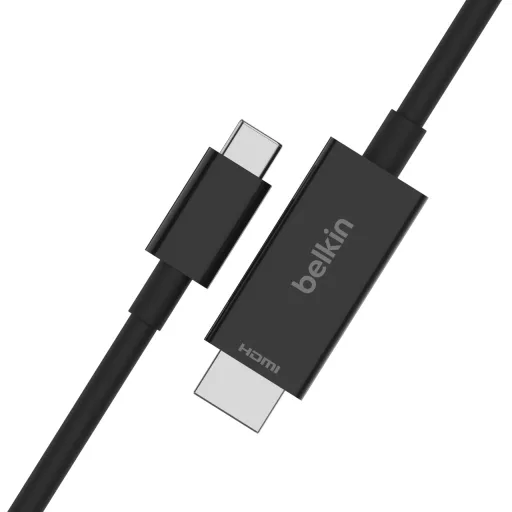 Belkin AVC012bt2MBK 2 M USB C-típus HDMI Fekete