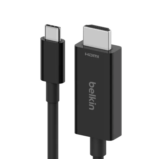 Belkin AVC012bt2MBK 2 M USB C-típus HDMI Fekete