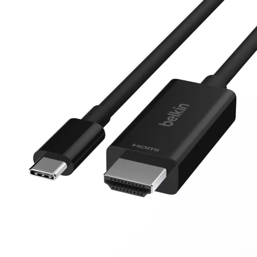 Belkin AVC012bt2MBK 2 M USB C-típus HDMI Fekete
