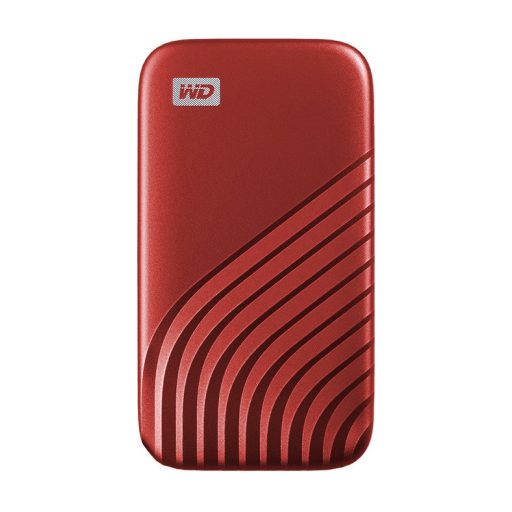 Western Digital My Passport 2 TB USB C-típus 3.2 Gen 2 (3.1 Gen 2) Vörös