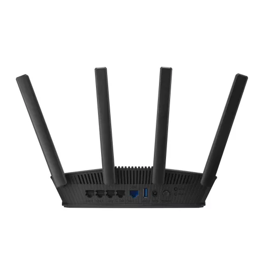 ASUS RT-BE58U V2 vezetéknélküli router 2.5 Gigabit Ethernet Kétsávos (2,4 GHz / 5 GHz) Fekete