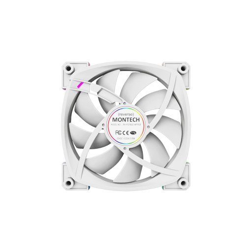 Montech RX120 PWM 12 cm Fehér 1 db