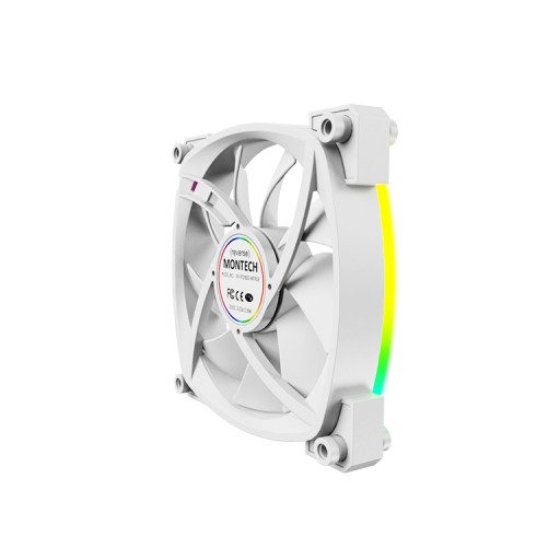 Montech RX120 PWM 12 cm Fehér 1 db