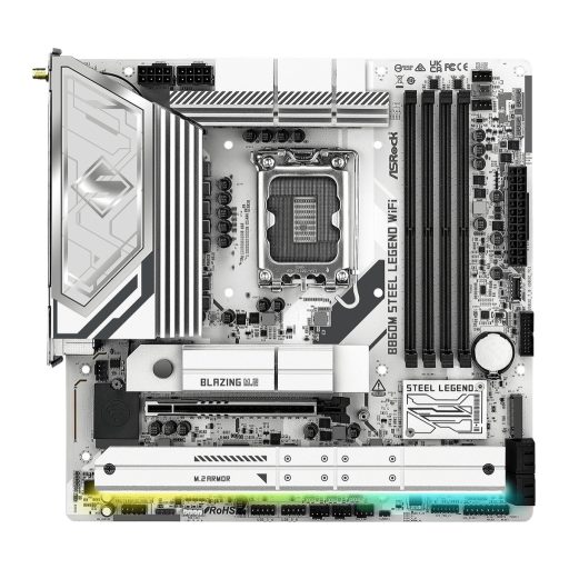 Asrock B860M Steel Legend WiFi Intel B860 LGA 1851 (Socket V1) Micro ATX