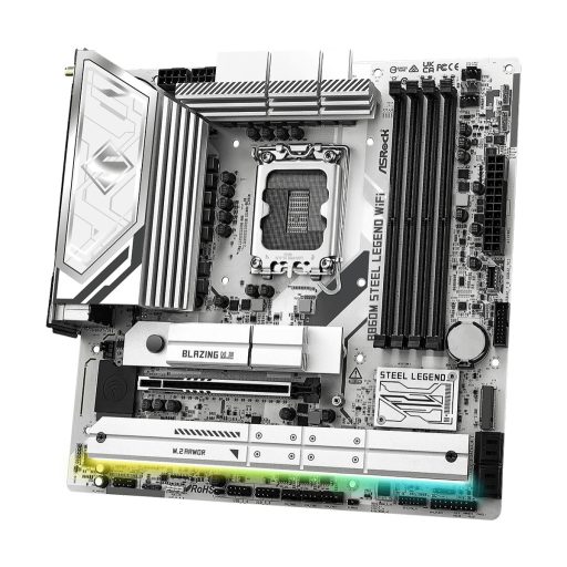 Asrock B860M Steel Legend WiFi Intel B860 LGA 1851 (Socket V1) Micro ATX