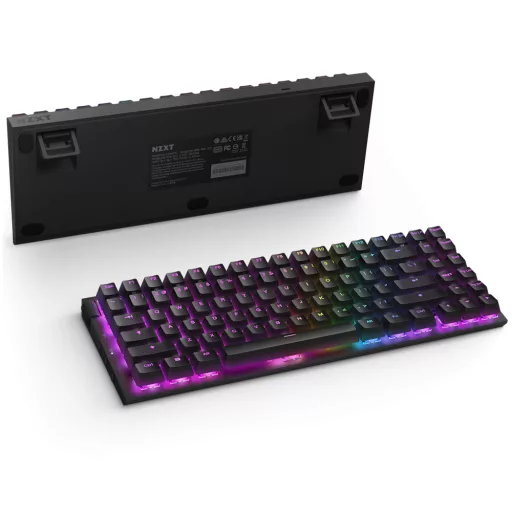 NZXT Function 2 MiniTKL billentyűzet Játék USB Brit angol Fekete