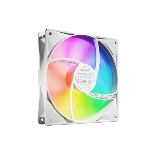 be quiet! LIGHT WINGS LX 140mm PWM 3-Pack White 14 cm Fehér 3 db