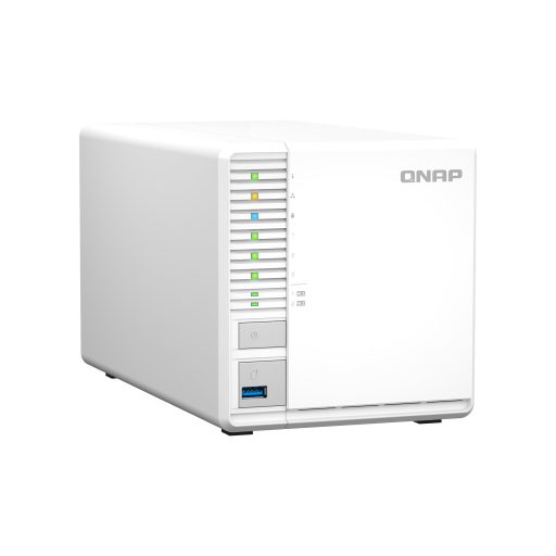 QNAP TS-364 NAS Tower Intel® Celeron® N5095 8 GB DDR4 0 TB QNAP Turbo System Fehér