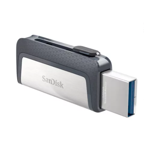 Sandisk 256GB Ultra Dual Drive USB Type-C Black/Silver