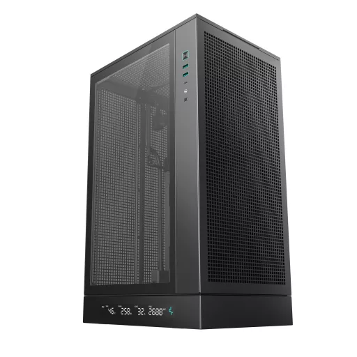 DeepCool CH270 Digital Mini Tower Fekete