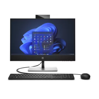   HP ProOne 440 G9 Intel® Core™ i3 i3-13100T 60,5 cm (23.8") 1920 x 1080 pixelek All-in-One számítógép 16 GB DDR4-SDRAM 512 GB SSD Wi-Fi 6E (802.11ax) Fekete, Ezüst