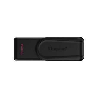  Kingston Technology DataTraveler Exodia S USB flash meghajtó 64 GB USB A típus 3.2 Gen 1 (3.1 Gen 1) Fekete