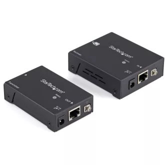  StarTech.com ST121HDBTPW audió/videó jeltovábbító AV adó- és vevőegység Fekete