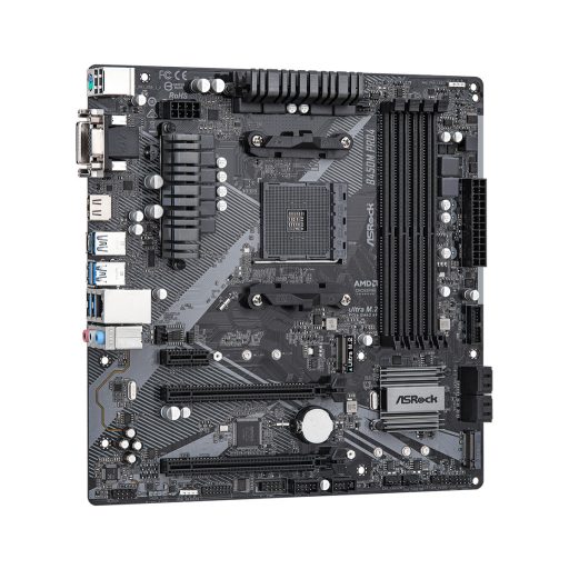 Asrock B450M Pro4 R2.0 AMD B450 AM4 foglalat Micro ATX