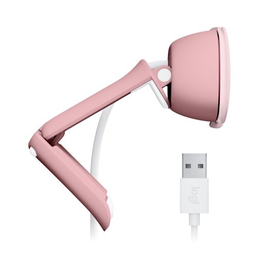 Logitech 960-001623 webkamera 2 MP 1920 x 1080 pixelek USB Rózsa