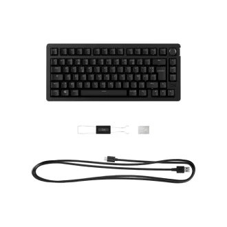   HyperX Alloy Rise Gaming Keyboard 75 billentyűzet Játék USB Fekete