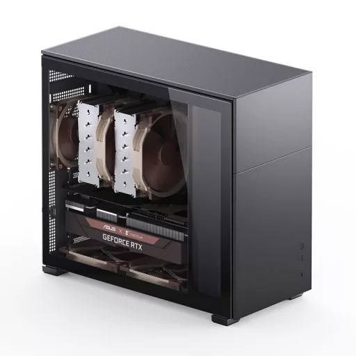 Jonsbo D41 STD Midi Tower Fekete