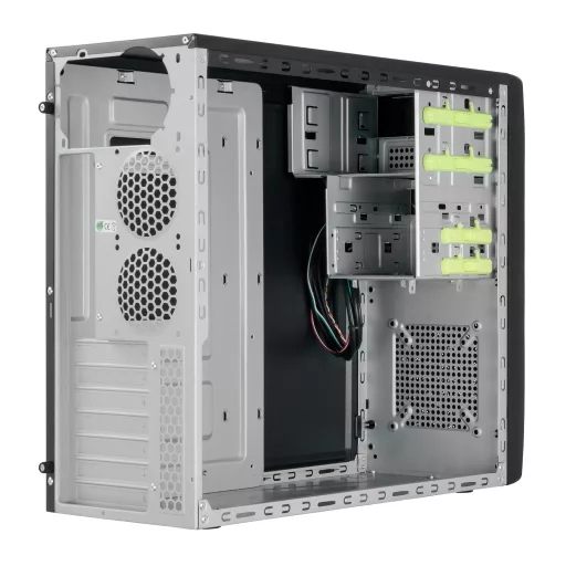Chieftec CG-04B-OP Midi Tower Fekete