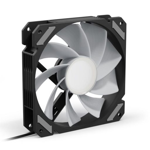 Sharkoon SHARK Mirror RGB PWM REVERSE 12 cm Fekete 1 db