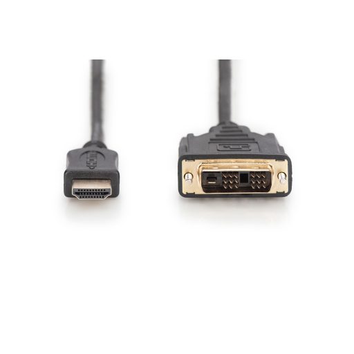 Digitus AK-330300-020-S video átalakító kábel 2 M HDMI A-típus (Standard) DVI-D Fekete