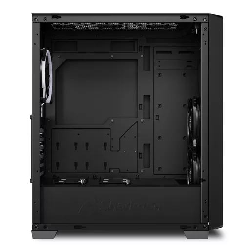 Sharkoon VS8 RGB Midi Tower Fekete