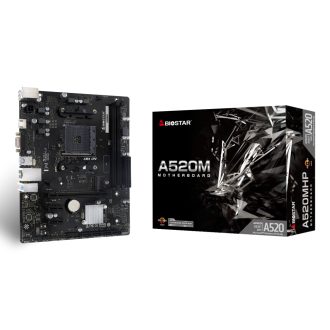 Biostar A520MHP AMD A520 AM4 foglalat Micro ATX