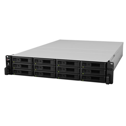 Synology RX1217RP lemeztömb 0 TB Rack (2U) Fekete, Szürke