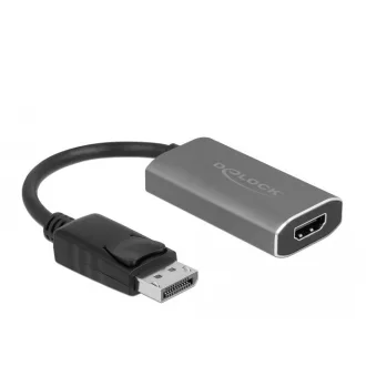   DeLOCK 63118 video átalakító kábel 0,2 M DisplayPort HDMI A-típus (Standard) Szürke